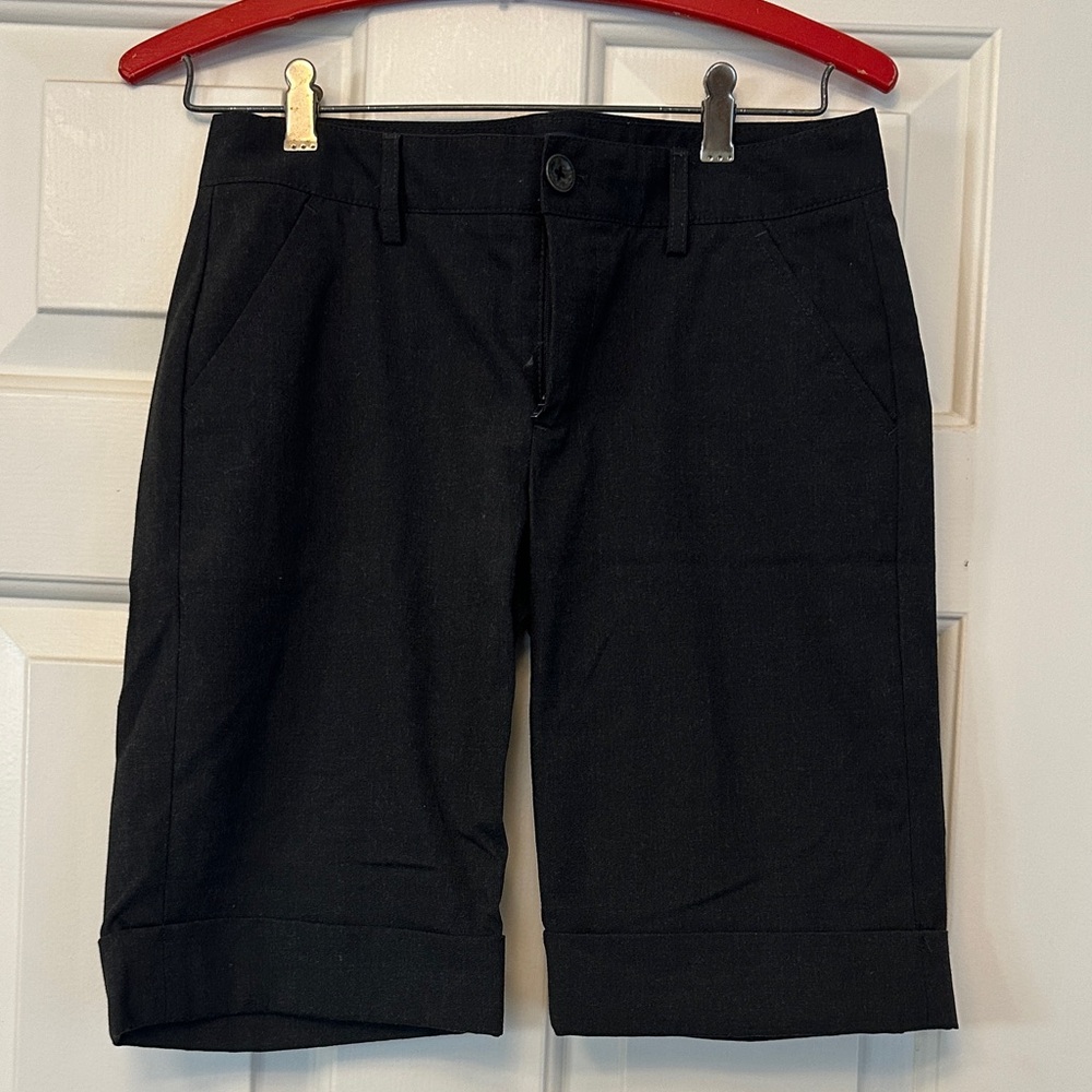 GAP Women's Black Bermuda Dress Shorts